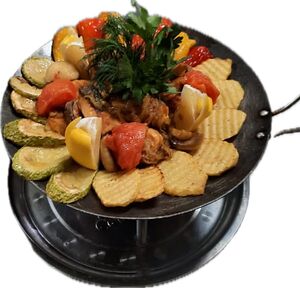 Садж-кебаб из семги