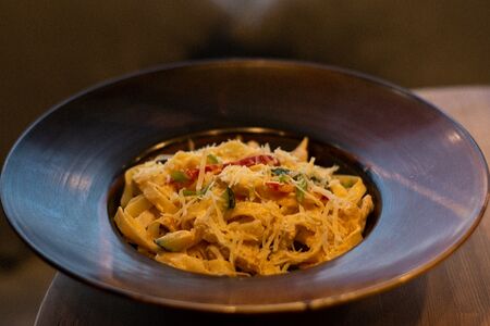 Кейджин паста с курицей