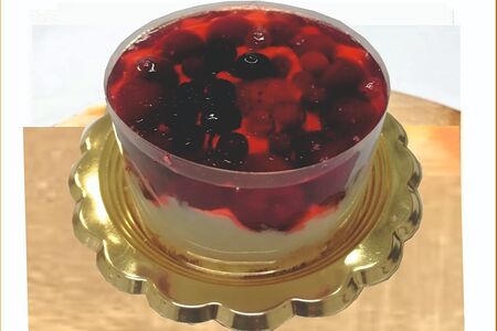 Ягодный пай с малиной