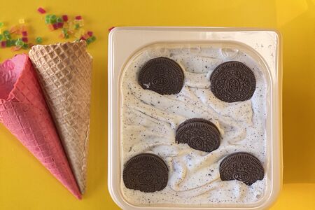 Мороженое Орион в мини-ванне