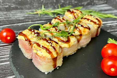 Запеченные роллы Мадрид