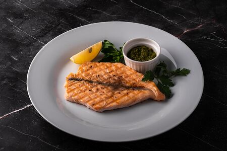 Стейк из семги