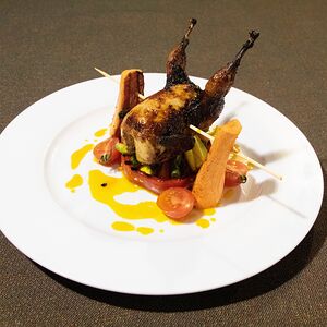 Перепелка на костре