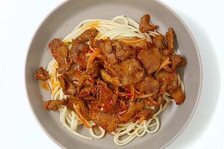 Мясной лагман