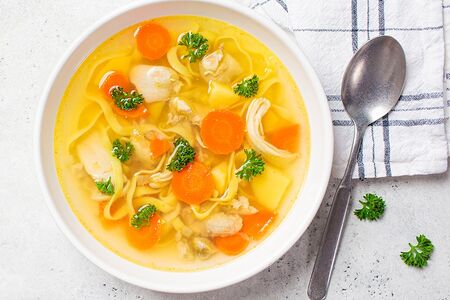 Суп-лапша куриный