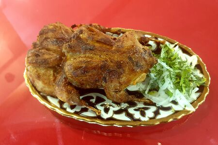 Перепелка на мангале