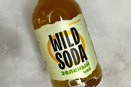 Wild soda зеленый чай (мандарин)