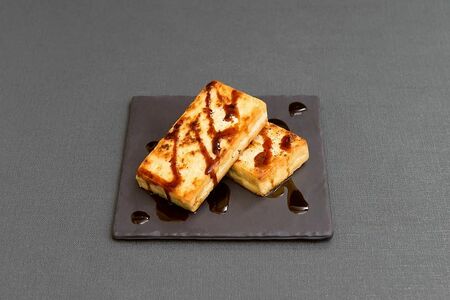 Жареный тофу с соусом терияки