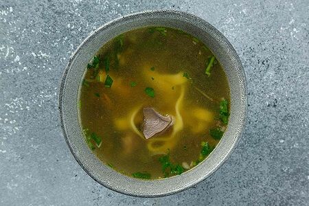 Суп мамы Томы с утиными потрошками