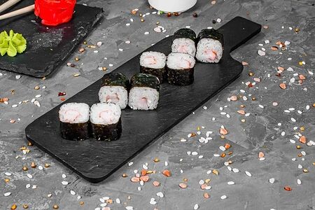 Мини-ролл с креветкой