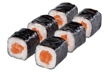 Маки с лососем