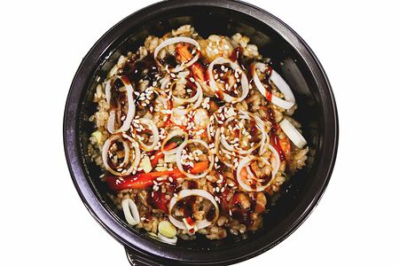 Вок Тяхан с морепродуктами