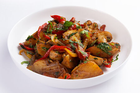 Картофель с грибами