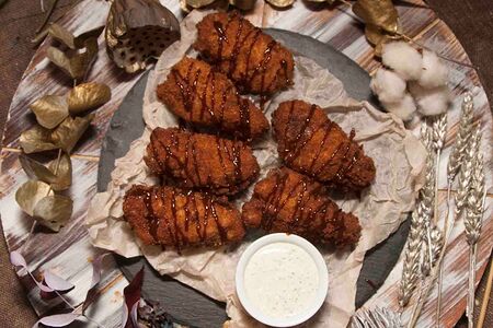 Крылышки барбекю