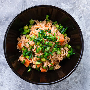 Рис с овощами