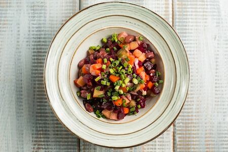 Винегрет с красной фасолью