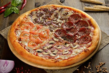 Пицца 4 вкуса