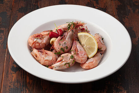 Креветки магаданские жареные