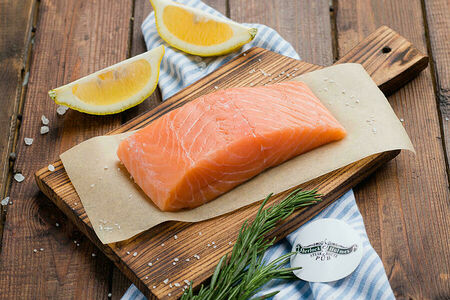 Стейк из лосося