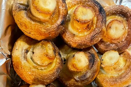 Шампиньоны на углях