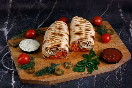 Гиро в лаваше