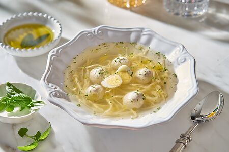 Домашняя куриная лапша