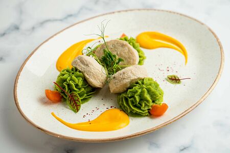 Котлеты из индейки с картофельным пюре