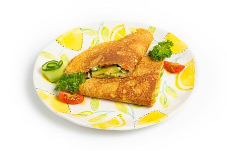 Рулет сёмга-овсянка