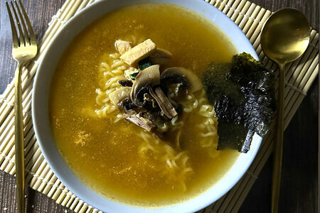 Рамен с курицей