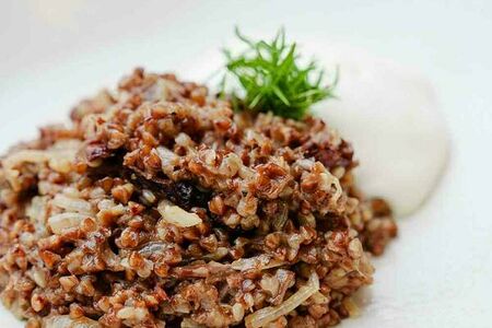 Каша гречневая с брискетом