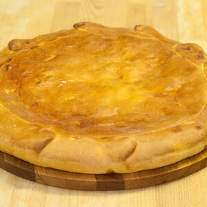 Закрытая пицца Кальцоне с курицей