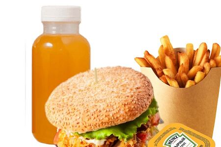 Чикенбургер комбо