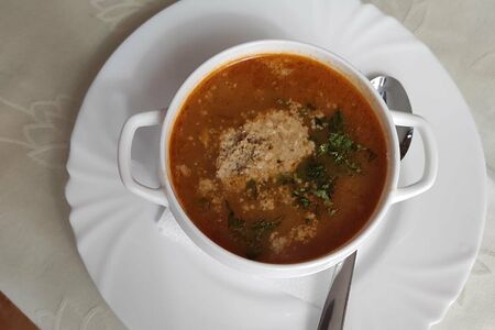 Харчо с орехом