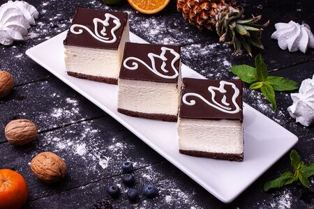 Пирожное Суфле в шоколаде