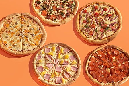 Комбо 5 пицц