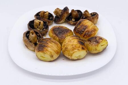 Картофель на углях