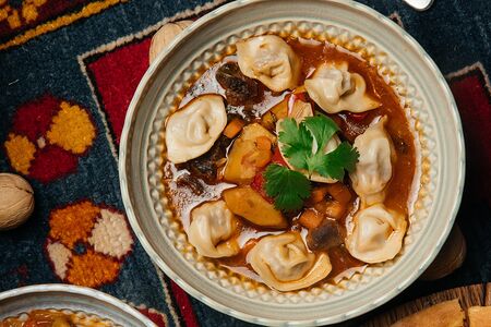 Чучвара с пельменями