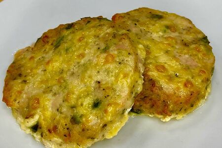 Котлета рубленая с сыром и зеленью