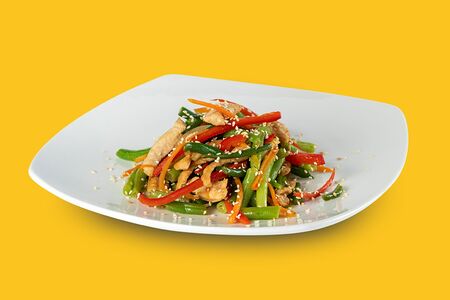 Фасоль в азиатском стиле