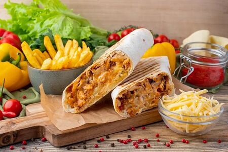 Шаурма с Сыром и Фри