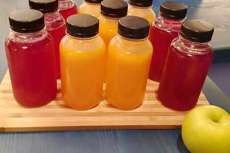 Морс клюква собственного приготовления