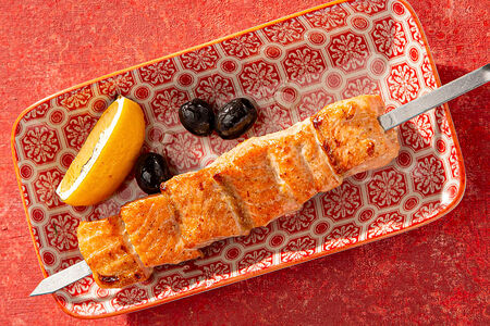 Шашлык из семги