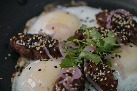 Яичница-кебаб