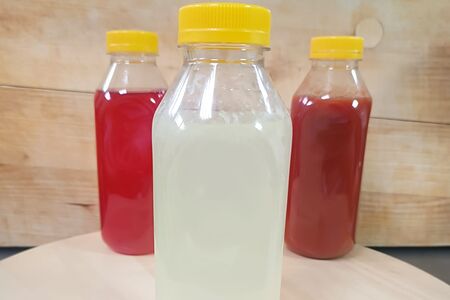 Лимонный напиток собственного приготовления