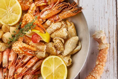 Кальмар на гриле