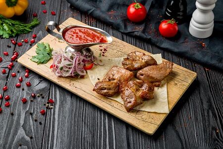 Шашлык из бараньей мякоти