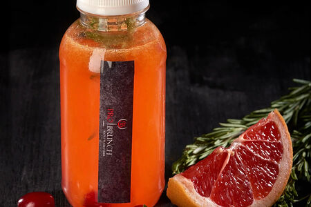 Домашний лимонад Грейпфрут-розмарин