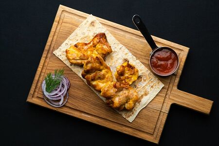 Шашлык из куриной грудки