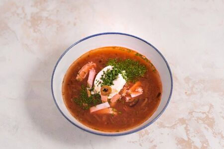 Суп солянка сборная мясная