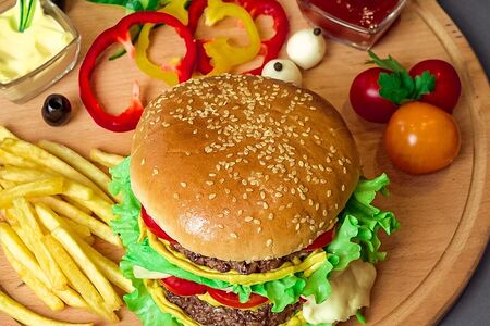 Шефбургер с говядиной